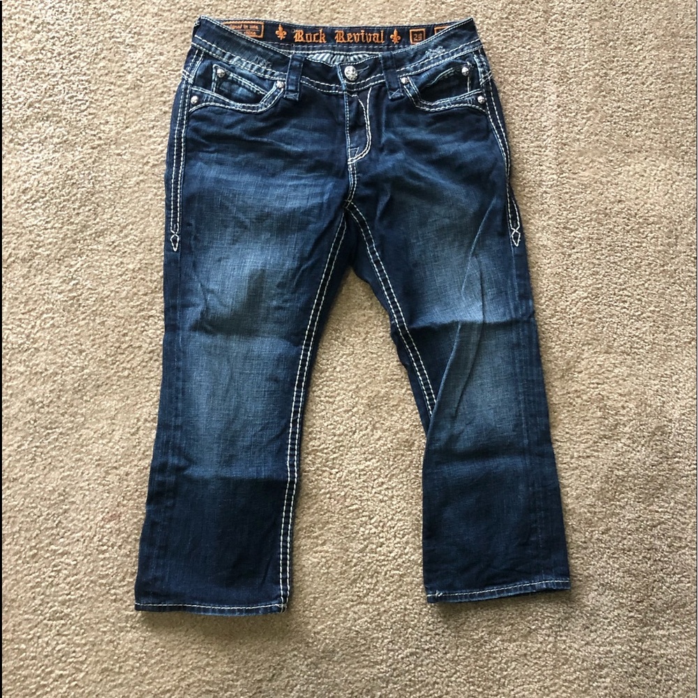 Rock Revival Capris